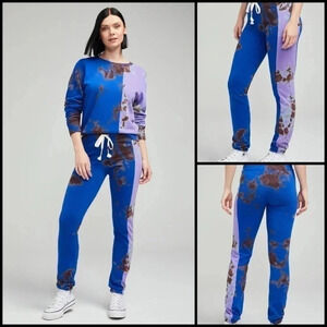 Wildfox Meteorite Echo Skinny Drawstring Sweatpant Size XS